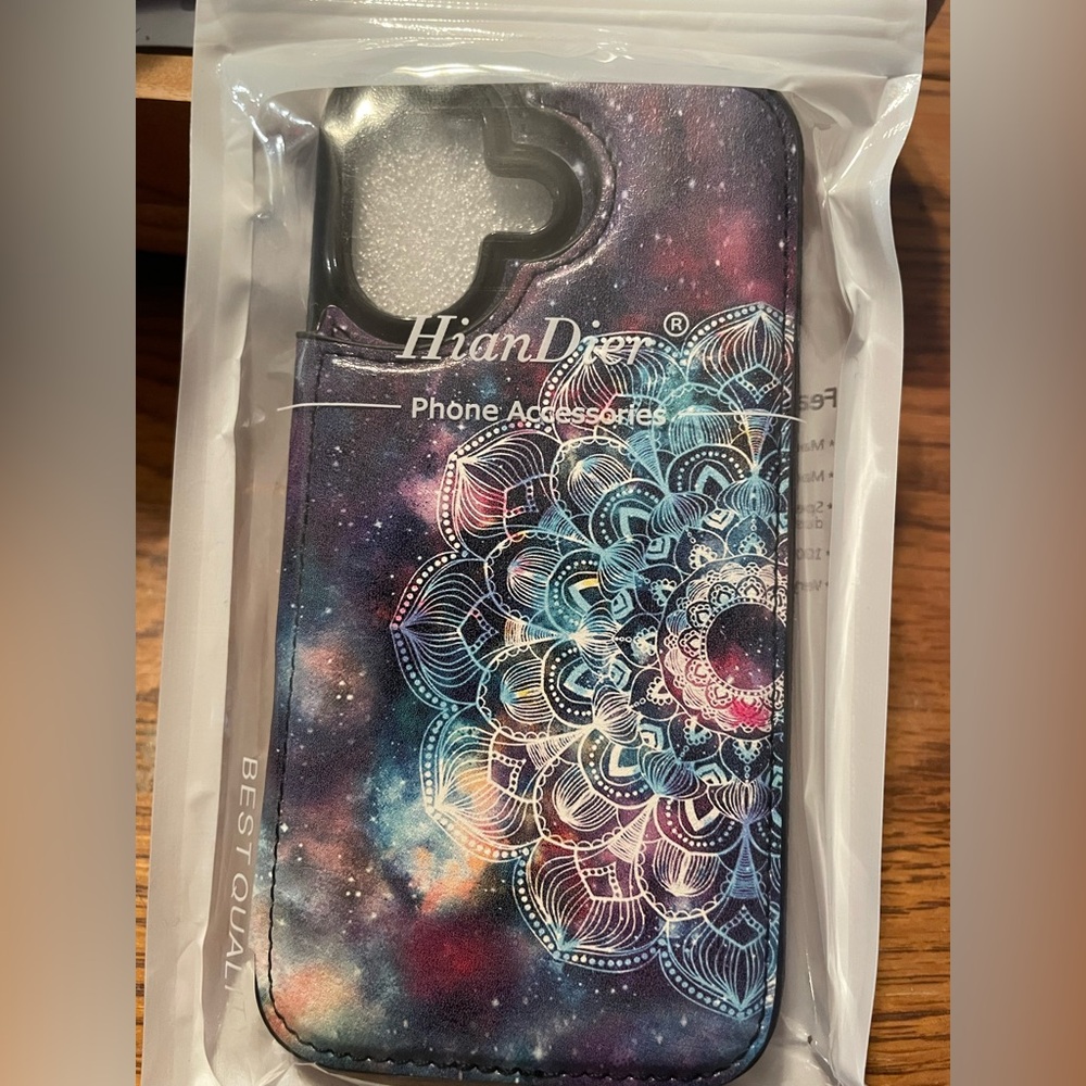 Brand New In Package iPhone 17 Mandala Phone Case Wallet *make offers* - Picture 3 of 5